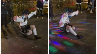 ชาวเยอรมันคอสเพลย์เวนดี้เต้นรัสเซีย เต็มไปด้วยองค์ประกอบ