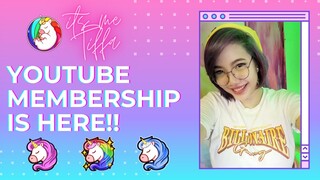 YOUTUBE MEMBERSHIP IS HERE!!