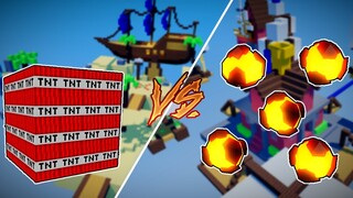 Fireball Vs TnT Roblox Bed Wars