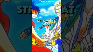 The BEST Straw Hat Duos #anime #onepiece #shorts