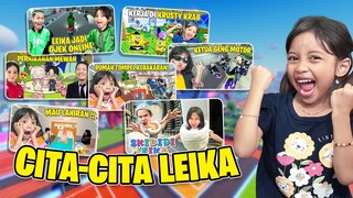 24 JAM JADI APAPUN YANG LEIKA MAU 😍🤩ROLEPLAY OJEK HOROR [OJOL THE GAME]