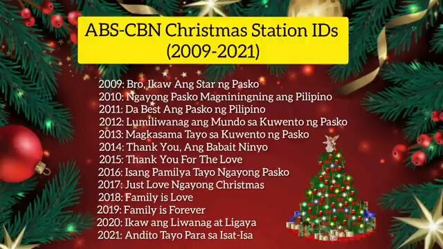 ABS-CBN All Christmas Song Station ID (2009-2012)Full song's