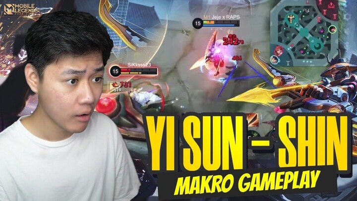 MAKRO YI SUN SHIN LATE GAME DARI KE PRESSURE JADI COMEBACK! - Mobile Legends