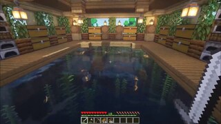 MEMBUAT RUMAH KUCING DI TENGAH LAUT !! - Minecraft Survival Indonesia #1