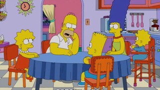 The Simpsons: Bau badannya sangat menjijikkan, dan ternyata disebabkan oleh jamur di mesin cuci di r