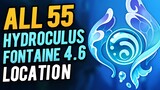All 271 Hydroculus Locations Part 4 |  Genshin Impact Fontaine 4.6
