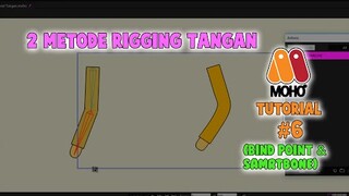 #6 Membuat dan Rigging Tangan - Moho Pro Tutorial