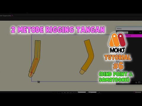 #6 Membuat dan Rigging Tangan - Moho Pro Tutorial