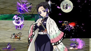 【Mugen】虫柱-忍姐姐的全技能展示来啦