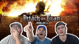We Did NOT Expect THAT!! | Attack on Titan 1x1 Reaction | "To You, in 2000 Years"