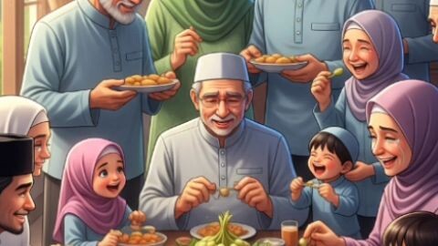 Happy Eid al-Fitr, please forgive me inner