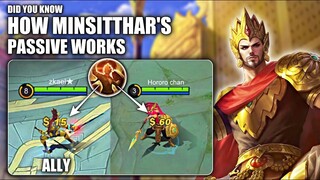 EASY GOLD WITH MINSITTHAR PASSIVE | PLUS WHY TANK IS BETTER