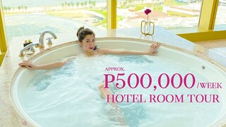 ₱60,000 a night HOTEL ROOM TOUR