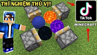 Top Những Thử Nghiệm Vui Vẻ | TRONG MINECRAFT PE Cực Kì Thú Vị | Trên MC Điện Thoại..!!