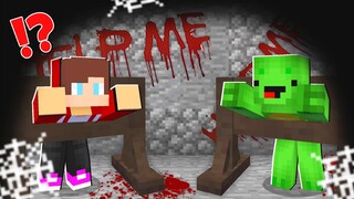 Maizen and Mikey IMPRISONED IN CHAINS - Funny Story in Minecraft (JJ)