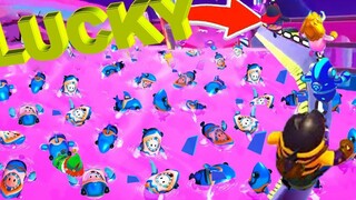 200 IQ TRICK หรือ LUCKY! 🤔🤔 - Fall Guys ช่วงเวลา WTF 525 (รุ่น 6)