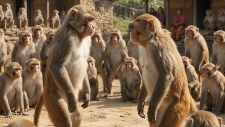 Monkey Battle Dance🐒#shorts