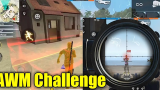 AWM ท้าทาย เกมเพลย์ทีมปะทะไฟฟรี เล่นเกมส์ free fire วันนี้ เทคแอนด์เกมมิ่ง