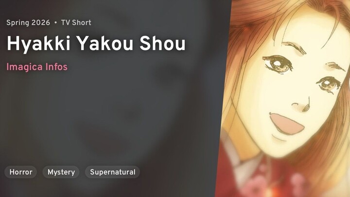 EP 1 - Hyakki Yakoushou Sub Indo