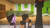 When the Minecraft creeper and the enderman were swapped, the shadow turned into a coolie, and he did it! #mc indestructible