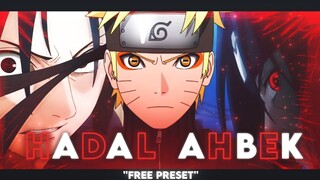 Naruto 20th Anniversary - Hadal Ahbek [Edit/AMV] Free Preset! 🎁