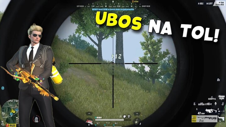 UMUBOS ANG AWM GRABE TALAGANG SNIPER TO! (Rules of Survival: Battle Royale)