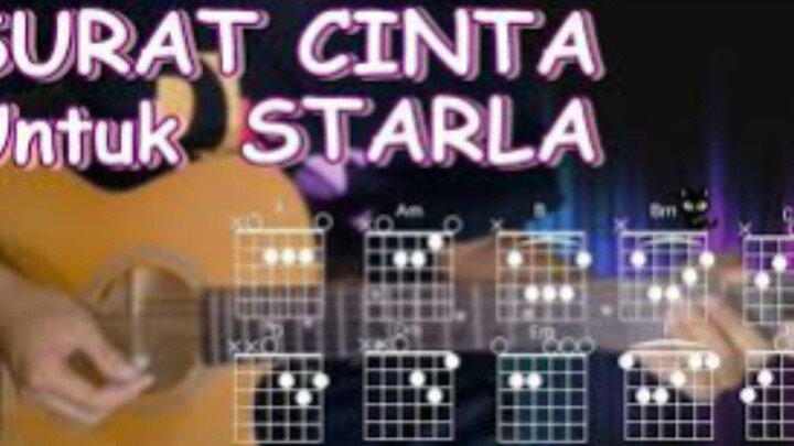 chord surat cinta untuk starla