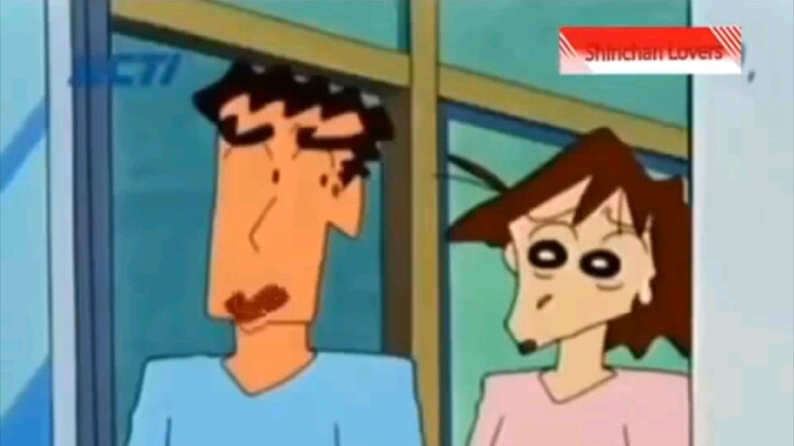 Crayon Shinchan - Memangkas Pagar Tanaman (Dub Indo)