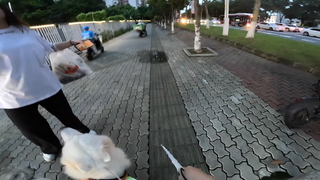 【诺子】我看不见的车流、盲道上的水坑，分享和感谢一下最近出行遇到的好心人小姐姐们～
