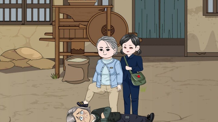 After a car accident, a vicious old lady's soul was hooked by Bai Wuchang by mistake, and she was re