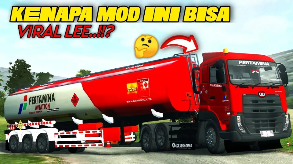 Kenapa Mod Ini Bisa Viral Lee Mod Trailer Ud Quester Tangki Bus Simulator Indonesia Bilibili