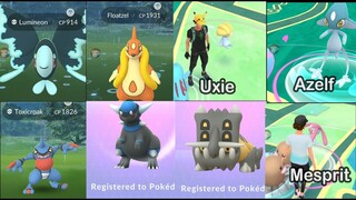 Wild encounter the lake guardian & the latest evolve pokemon Floatzel, Lumineon, Toxicroak and more!