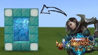 CARA MEMBUAT NEW PORTAL MOBILE LEGENDS - MINECRAFT