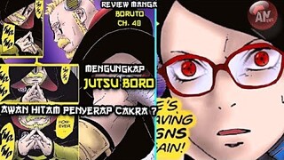 Mengungkap Jutsu BORO , Awan Hitam Penyerap Cakra ?| Review Boruto 40