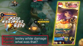 LESLEY WHITE DAMAGE? Revamped LESLEY is Here!!