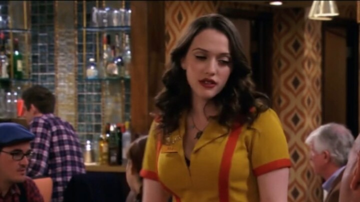 [2 Broke Girls] Max's big breasts win over women, but lose to men