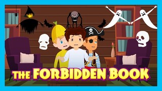 THE FORBIDDEN BOOK - TIA & TOFU - HAUNTED STORY ( Cartoon For Kids )