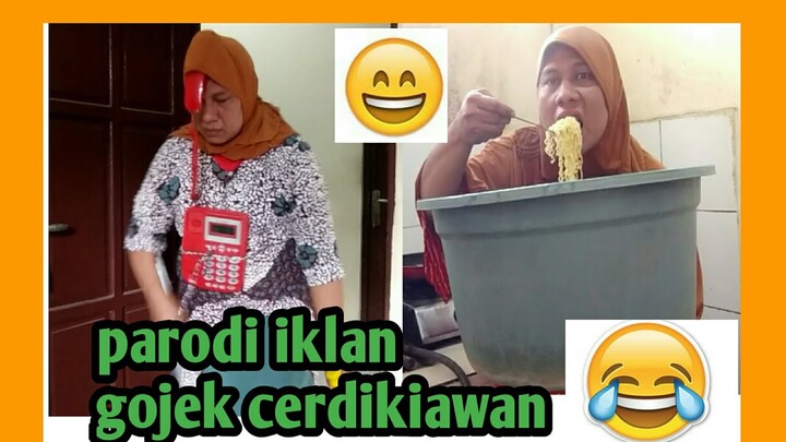 Parodi iklan gojek cerdikiawan