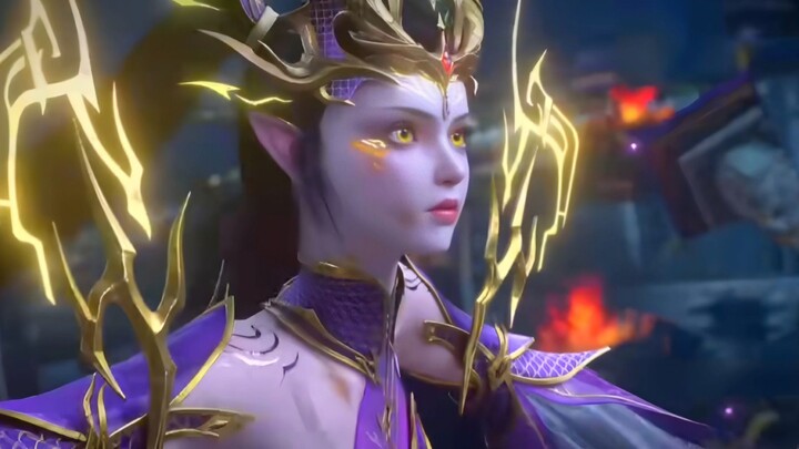 DOUSHENG ZhiYan VS 3 Raja Naga DOUSHENG || btth episode 183