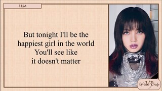 BLACKPINK - The Happiest Girl (Lyrics)