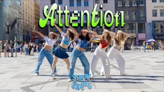 New Jeans  - ‘Attention’ 奥地利小姐姐街头超飒翻跳路演