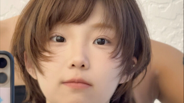 果然剪短发只有0次和无数次