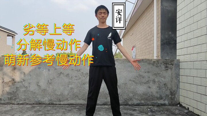 『塔理』劣等上等分解动作①参考动作