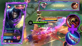 ALUCARD NEW BUILD FOR AUTO SAVAGE!!! (TRY THIS) ALUCARD 2022 BEST BUILD | MLBB - SlaughterZ