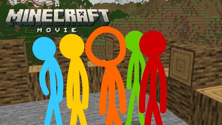 [Alanbecker粉丝自制]Minecraft大电影,但是火柴人