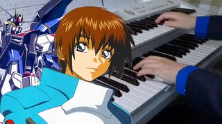 Meteor - Gundam SEED - performa keyboard baris ganda