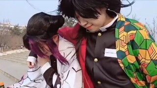 鬼灭之刃cos义忍花絮
