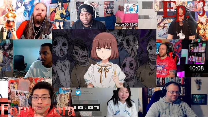 Mieruko-chan Ep 3 Full Reaction Mashup