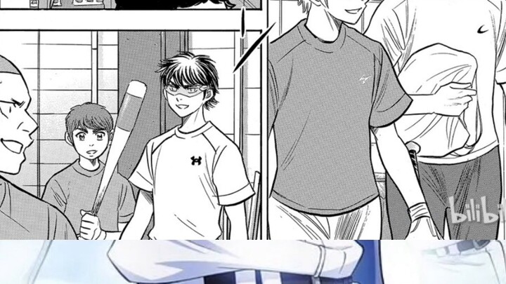 [Ace of Diamond Act 2] Comic 203 The little wolf cub is jealous (you will regret it if you don’t rea