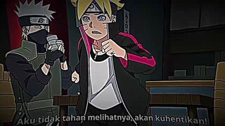 Kakashi minum lewat mana woyyy